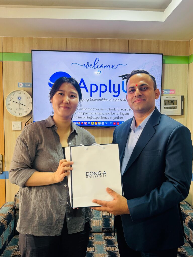 Successfully Completed | Information & Pre-interview Session of Dong A University photo 5