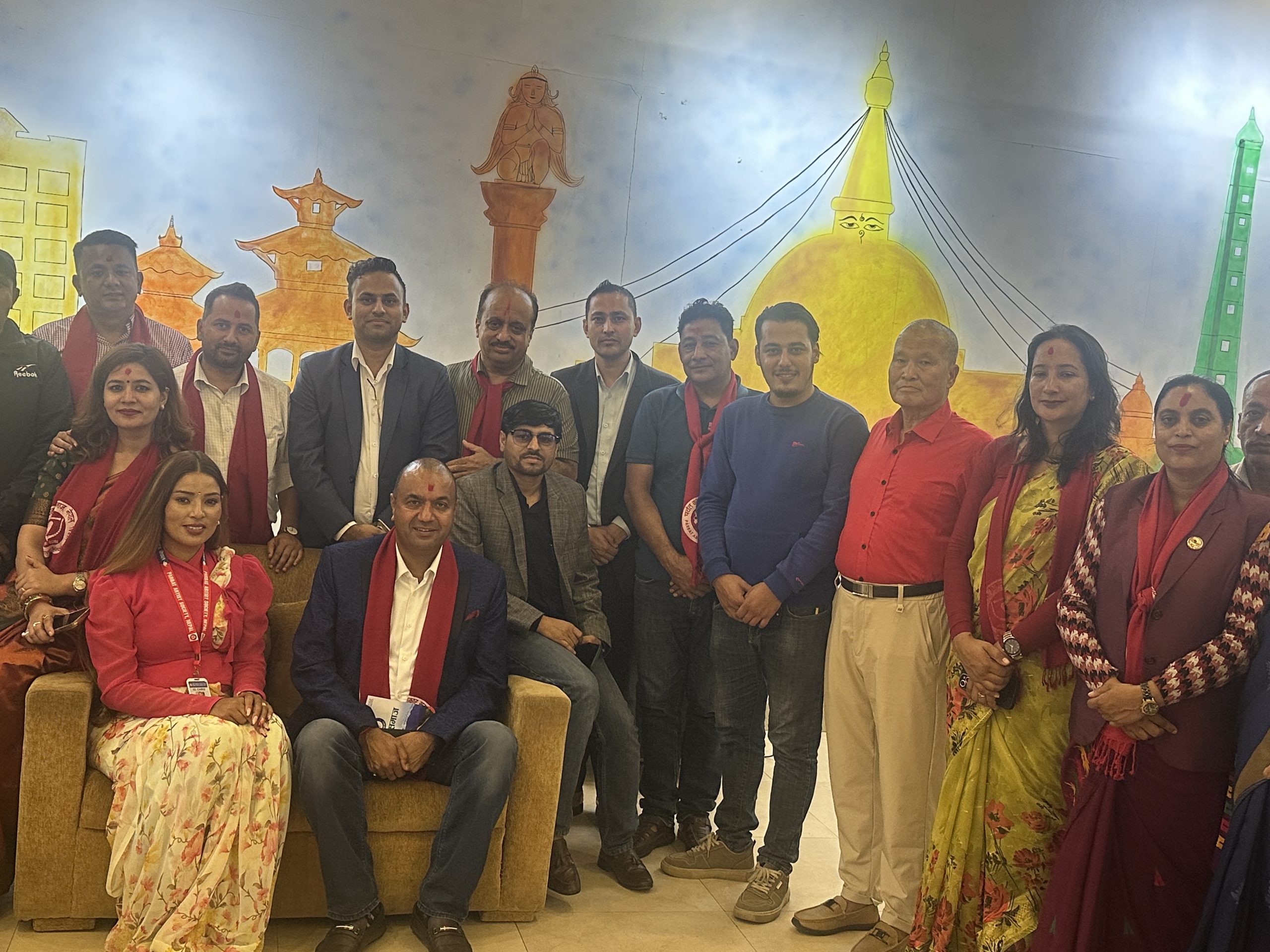 Teej Festival Celebration by Parbat Artist Samaj
